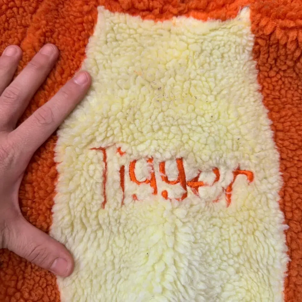 Vintage 90s Disney Store Winnie The Pooh TIGGER Full Body Costume Sz 2-4T